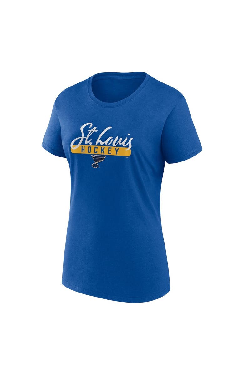 FANATICS Women's Fanatics Branded Blue/Gold St. Louis Blues Two-Pack Fan T-shirt Set, Alternate, color, Blue