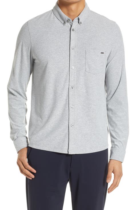 Long Sleeve Ace Button-Down Shirt