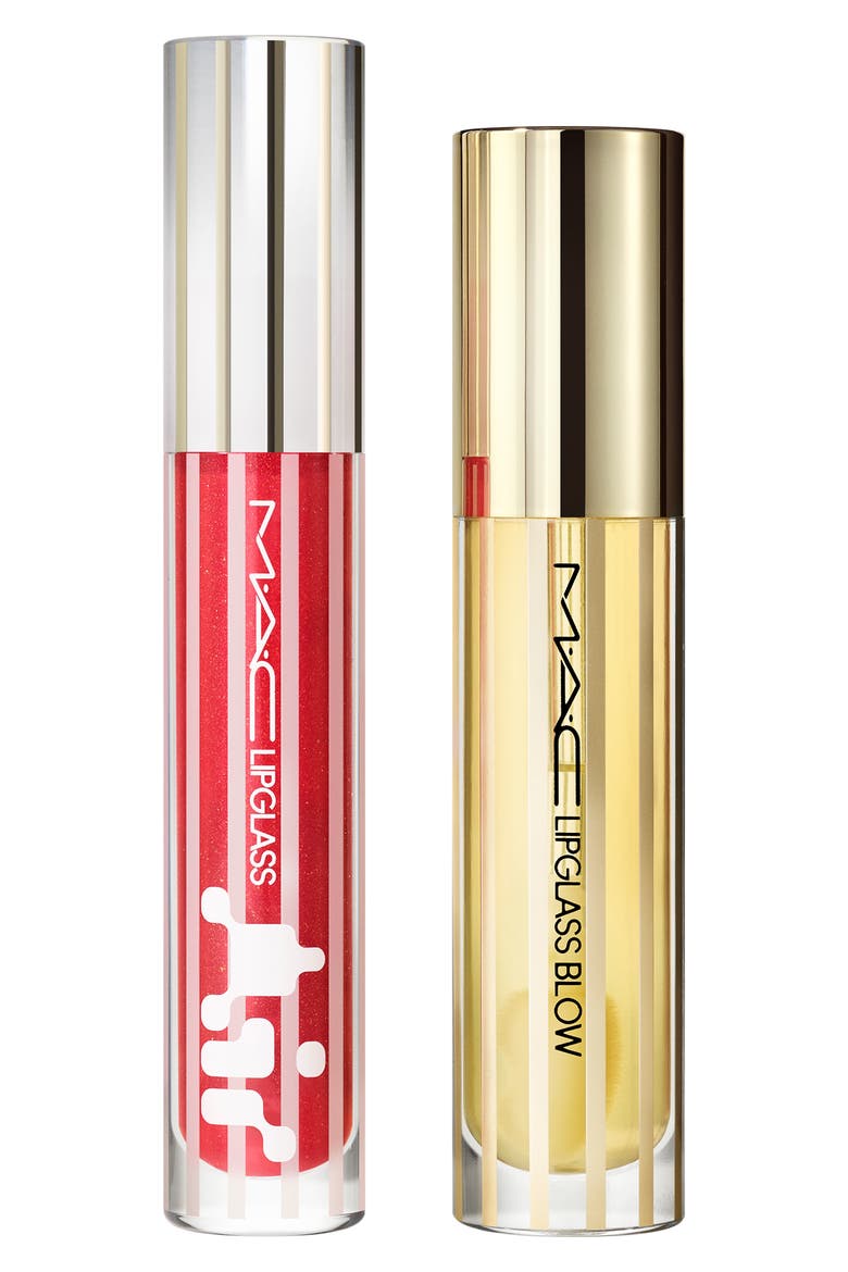 Blowing Air Kisses Lip Gloss + Lip Oil Holiday Gift Set $54 Value, Alternate, color, NONE
