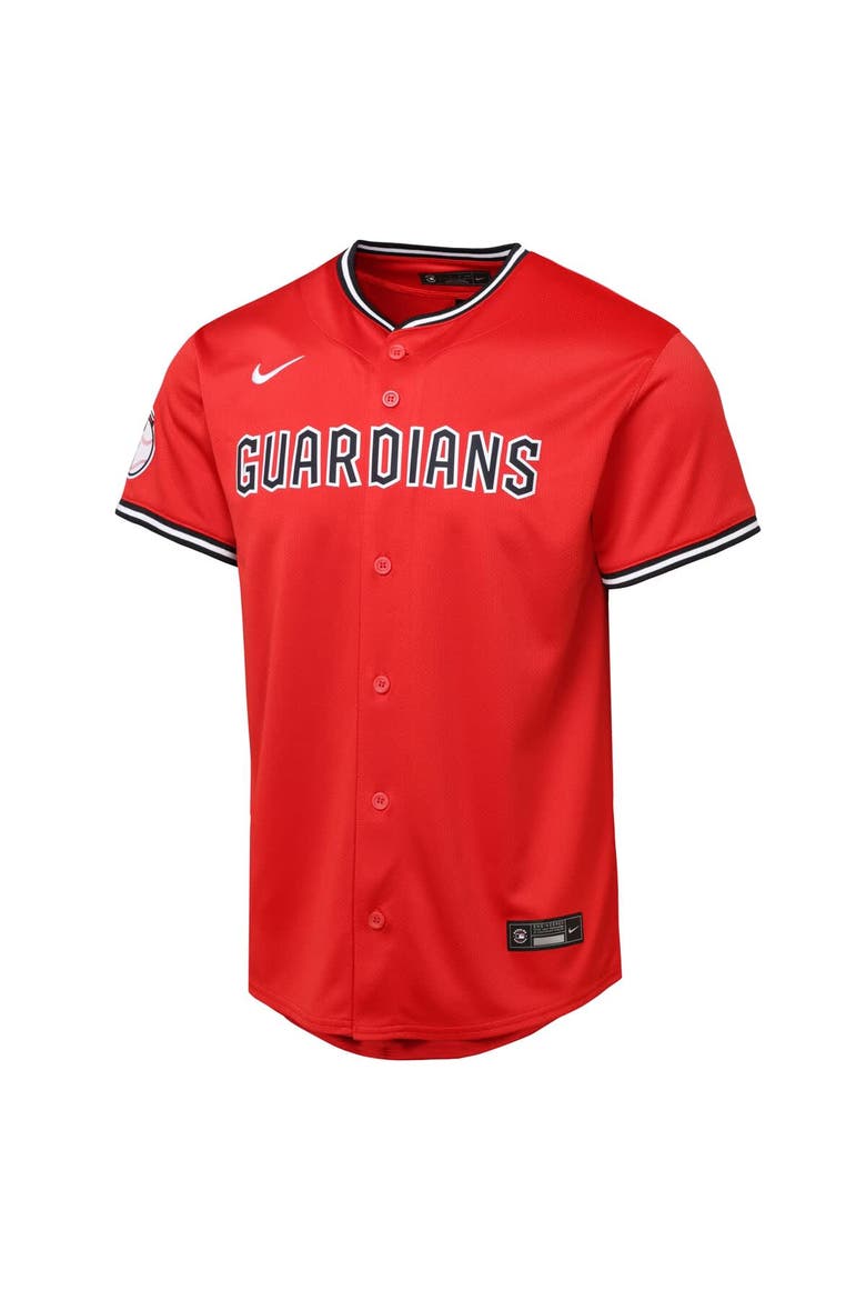 Youth Red Cleveland Guardians Alternate 2 Limited Jersey, Alternate, color, Red