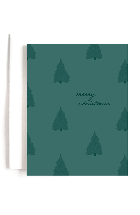 Christmas Trees Boxed Set of 8 Greeting Cards