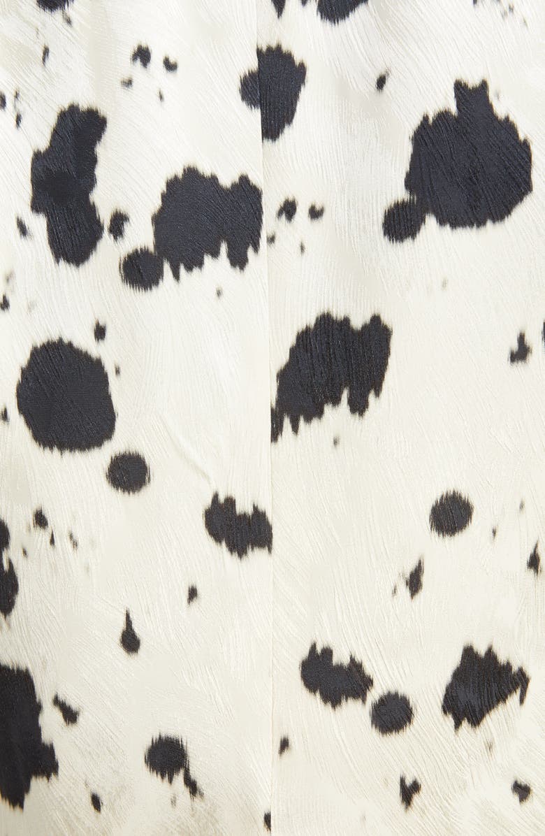 Dries Van Noten Blanchet Ink Spot Print Single Breasted Blazer, Alternate, color,