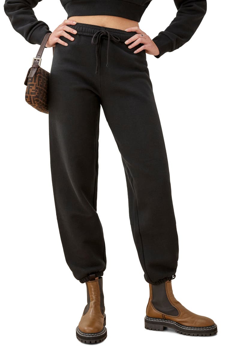 Boyfriend Sweatpants, Main, color, BLACK