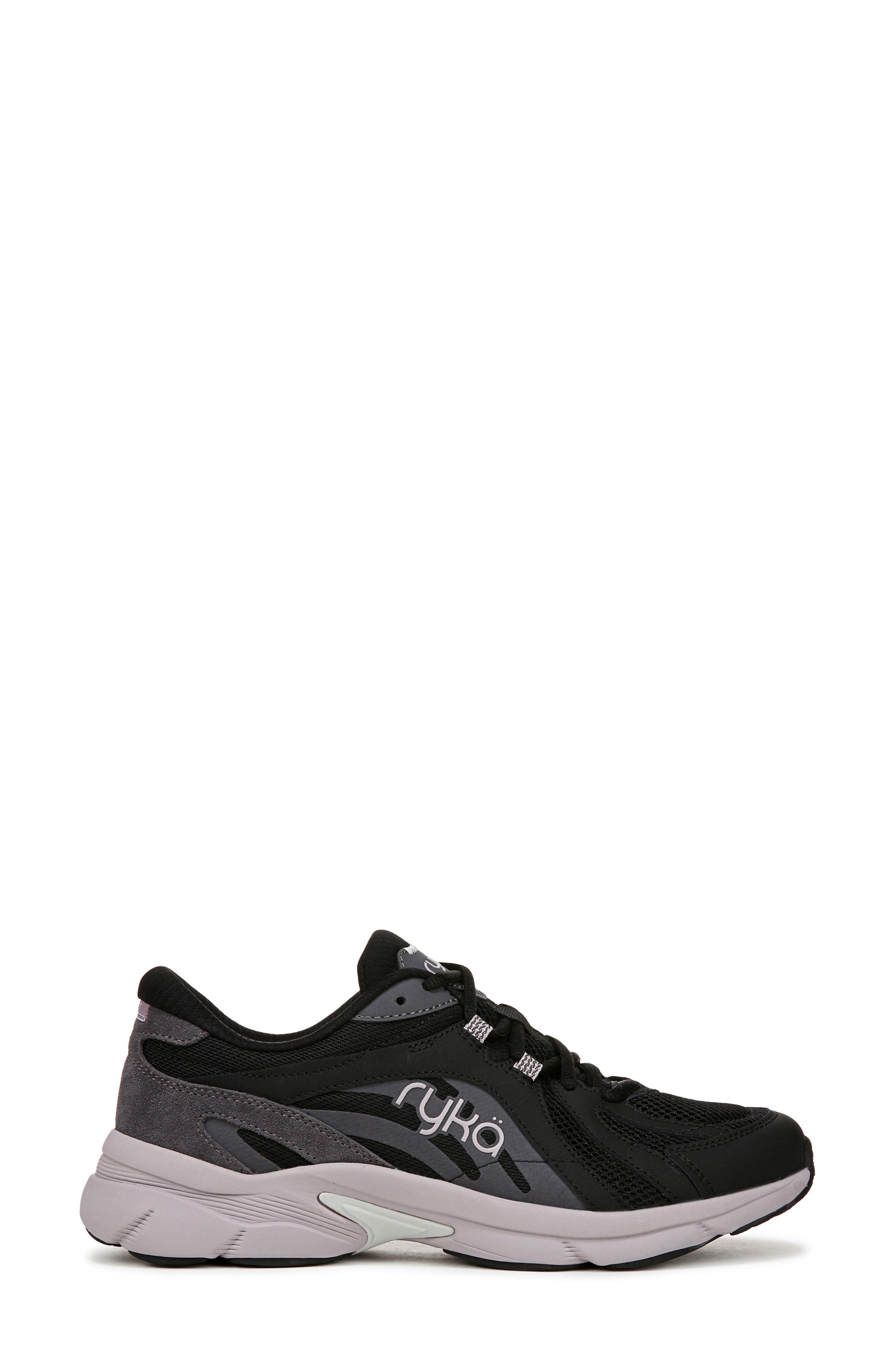 Rykä Skylift Walking Sneaker, Alternate, color, Black