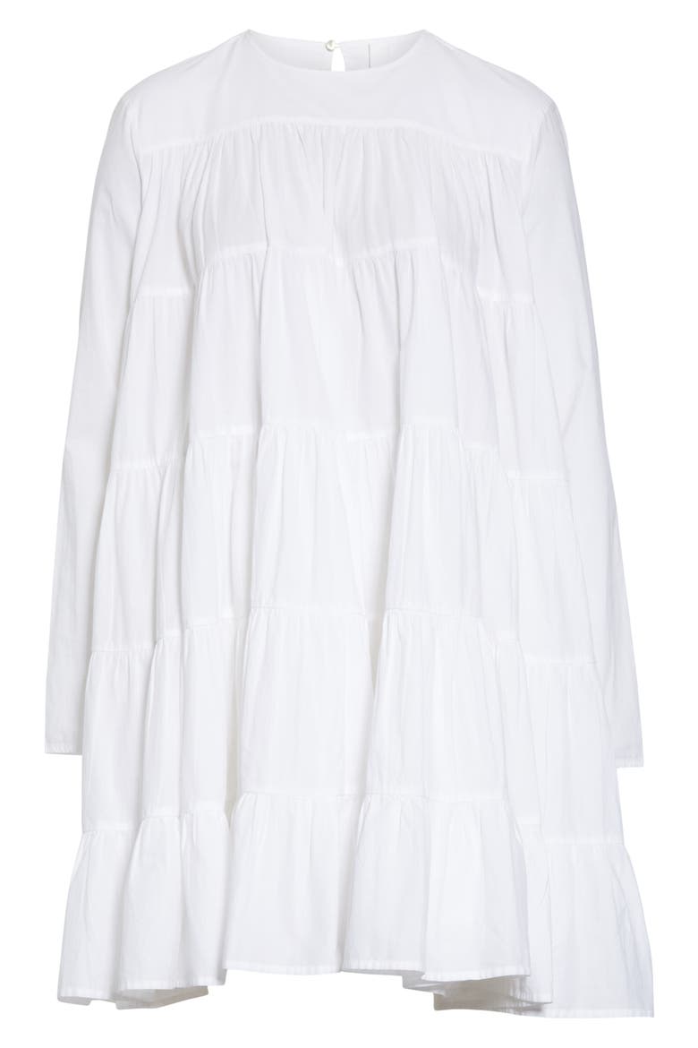 Soliman Dress, Alternate, color, WHITE