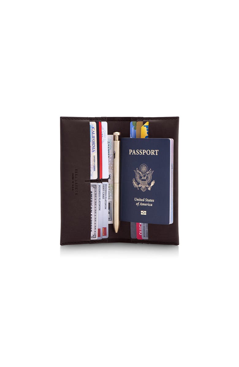 Ezra Arthur Long Wallet, Alternate, color, Black