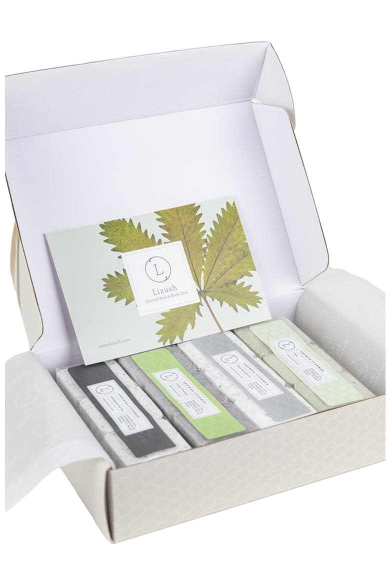 Earthy Shower Steamer Gift Box, Set of 12, Main, color, Earthy Tones