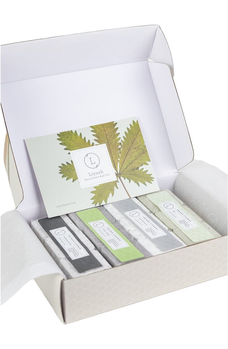 Lizush Earthy Shower Steamer Gift Box, Set of 12, Main, color, Earthy Tones