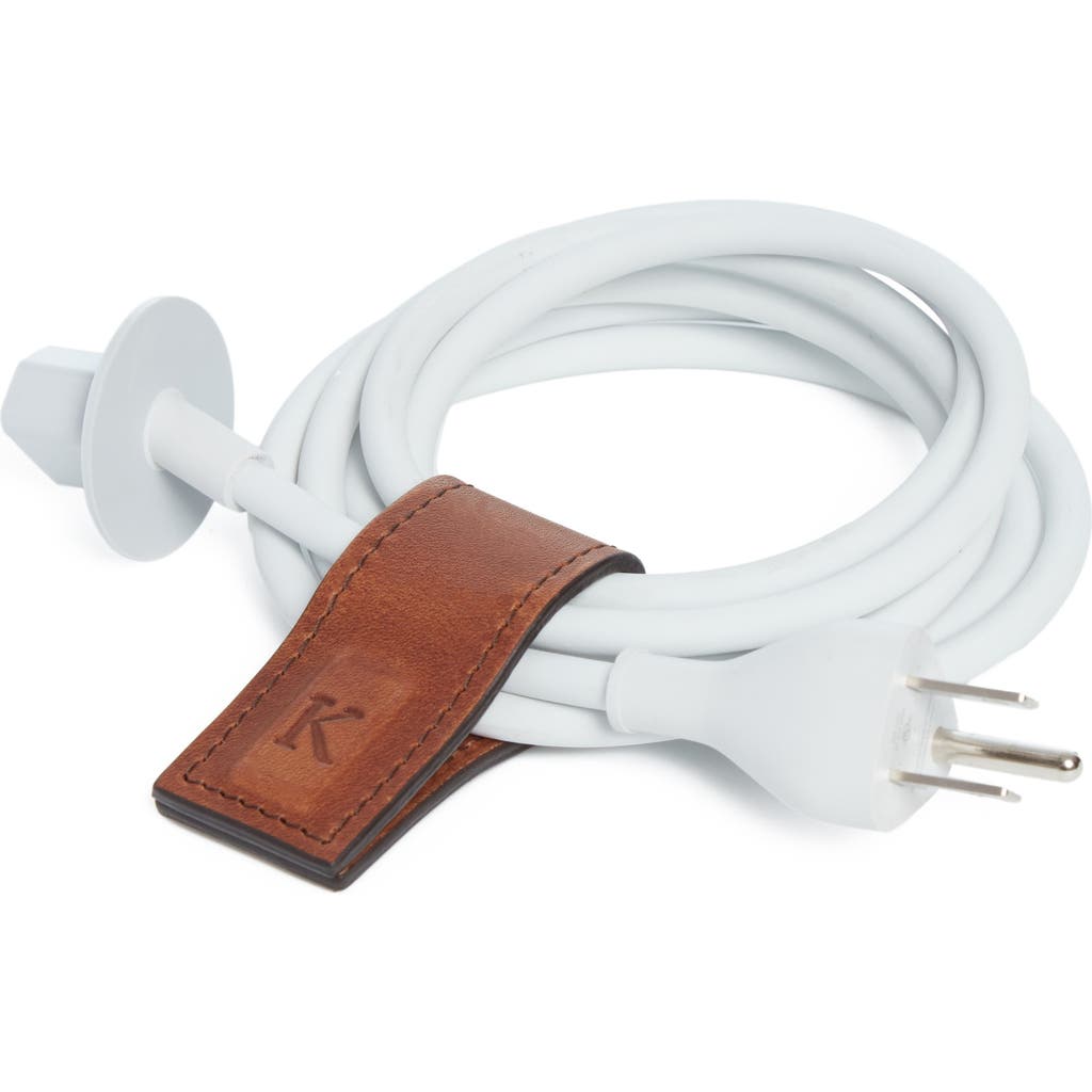 Korchmar Edison Leather Cord Wrapper - Large in Espresso at Nordstrom