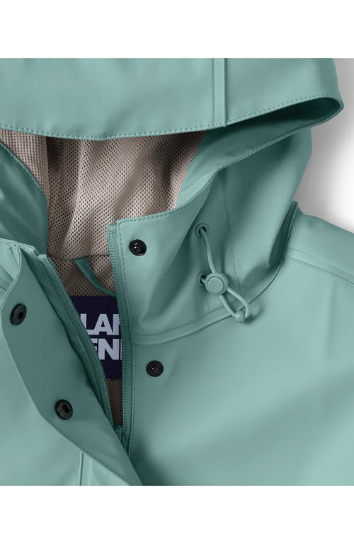 LANDS' END LANDS' END SQUALL WATERPROOF RAIN SLICKER JACKET