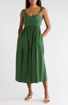 Fit & Flare Midi Dress