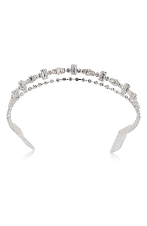 Amora Crystal Crown Comb