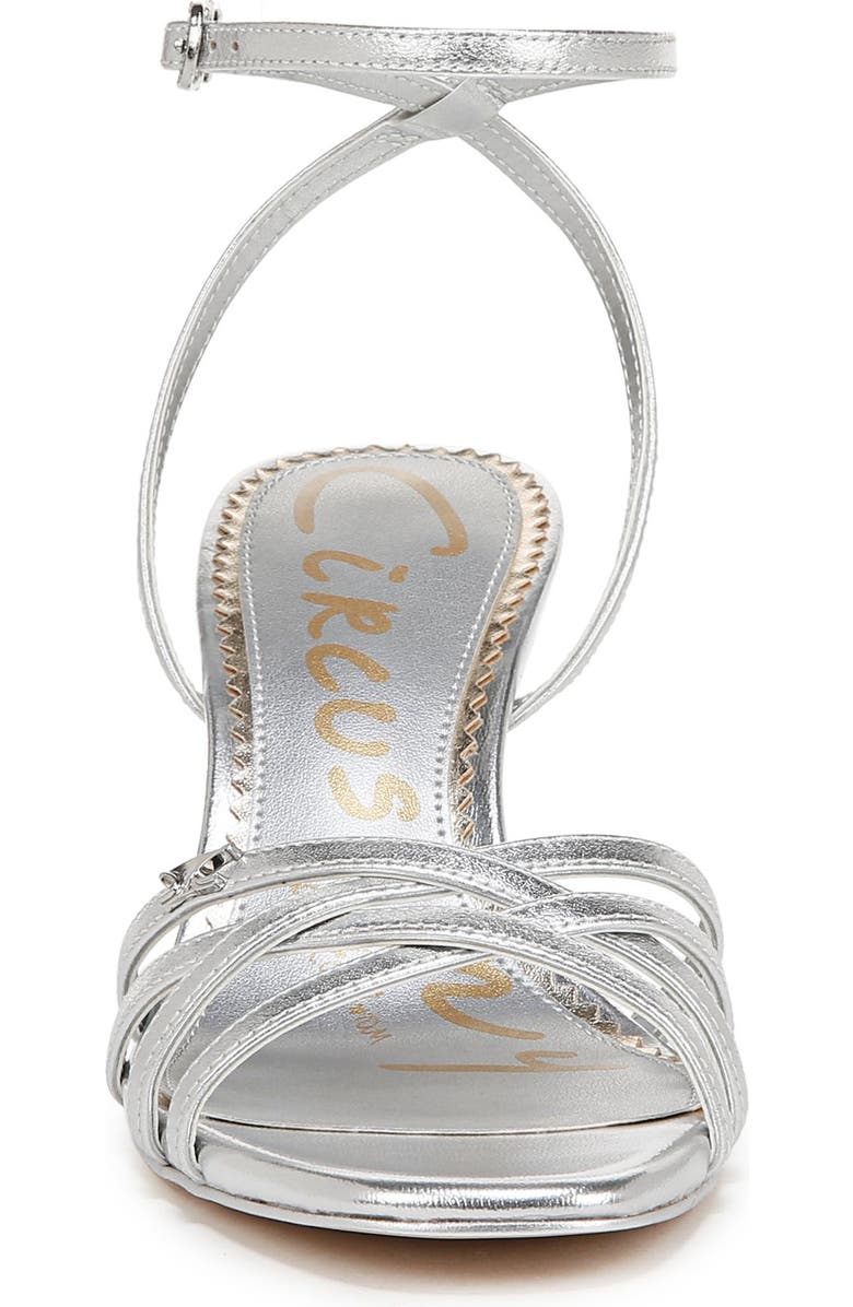 Circus NY by Sam Edelman Kenzie Ankle Strap Sandal, Alternate, color, Soft Silver