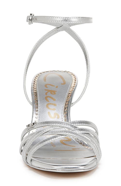 Circus Ny By Sam Edelman Kenzie Strappy Dress Sandals In Silver
