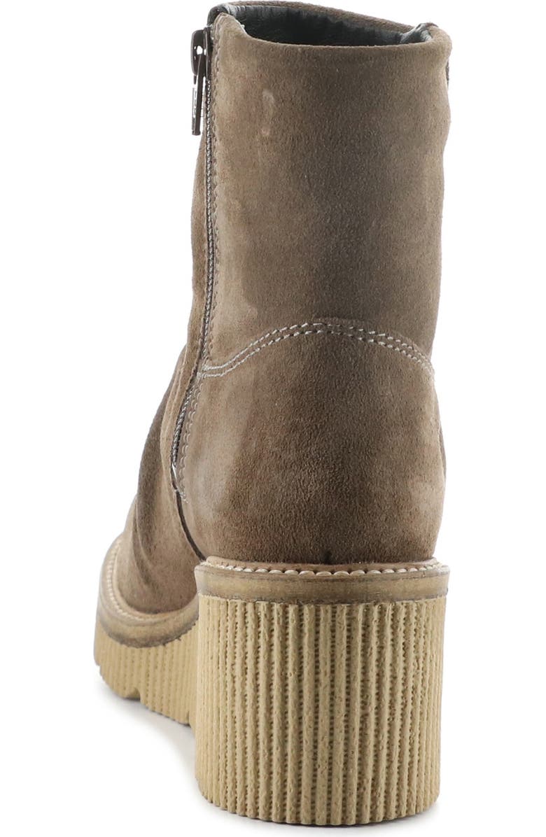 Bos. & Co. Alina Waterproof Platform Wedge Bootie, Alternate, color, Taupe