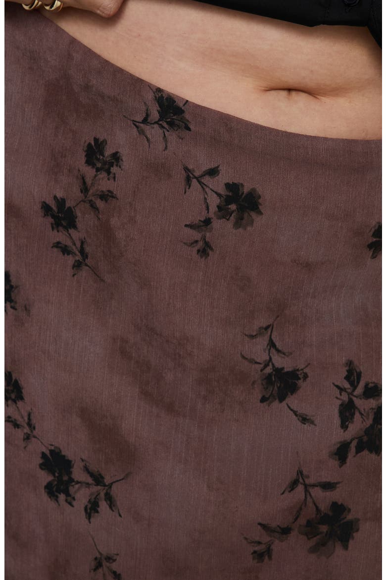 Moses Floral Midi Skirt, Alternate, color, MULTI