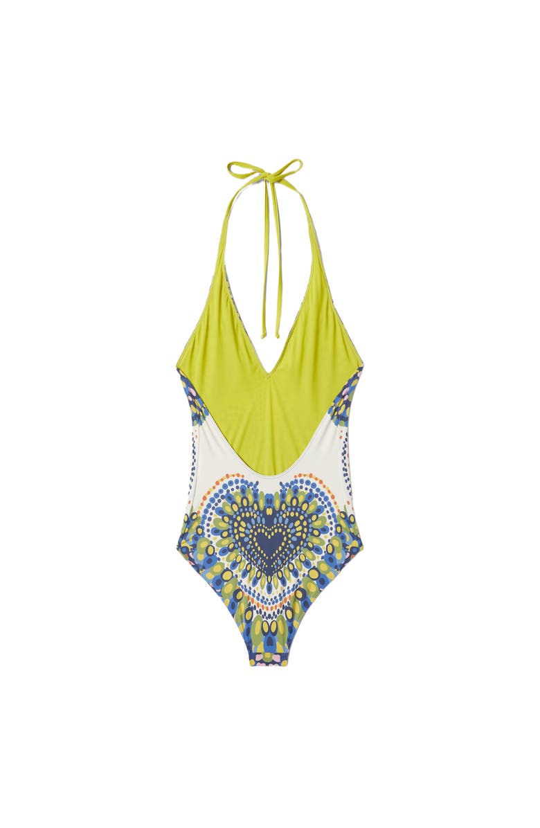 La DoubleJ Sexy Swimsuit Chakra Placée Multicolor, Alternate, color, Chakra Placée Multicolor