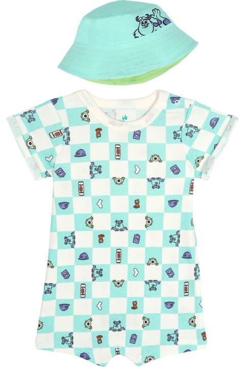 Pixar 2-Piece Romper and Bucket Hat Set
