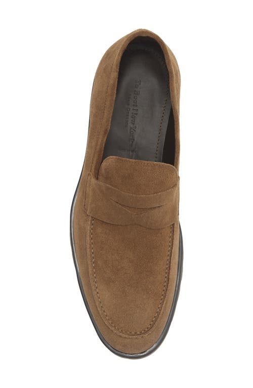 To Boot New York Orman Lug Sole Penny Loafer In Brown