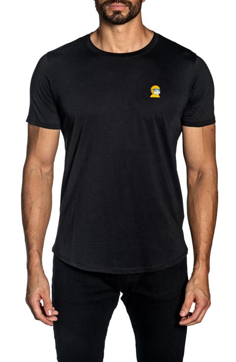 Embroidered Crewneck T-Shirt