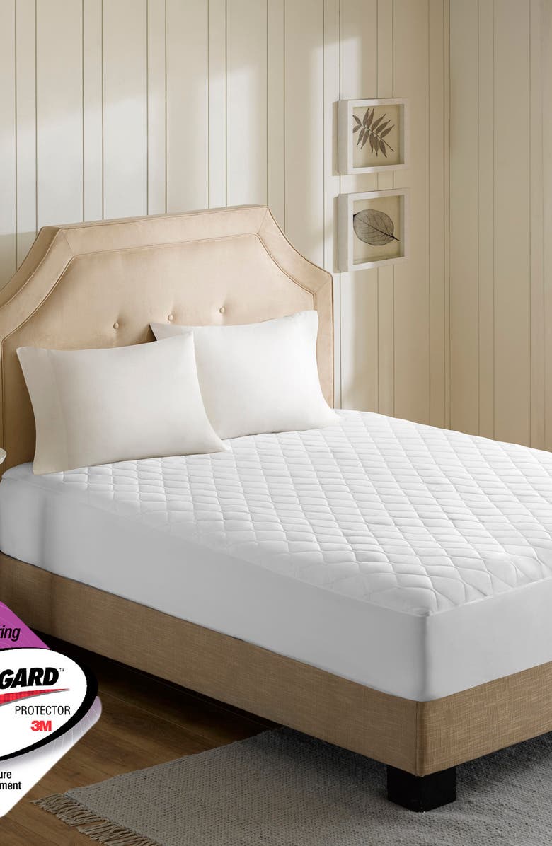 BEAUTYREST Heated Mattress Pad, Alternate, color, White