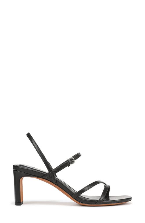 Vince Marcela Ankle Strap Sandal In Black