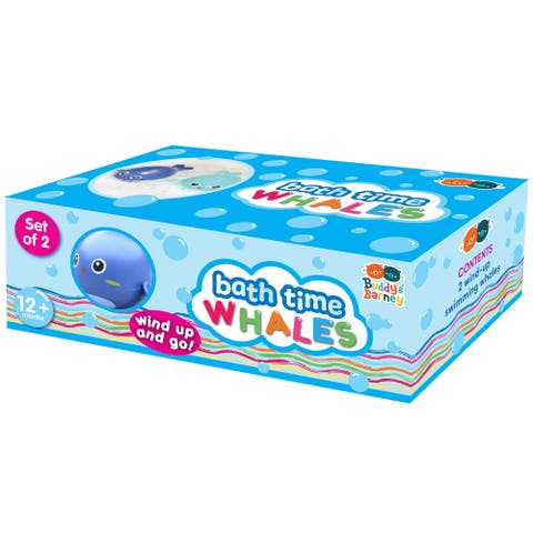 Bath Time Whales
