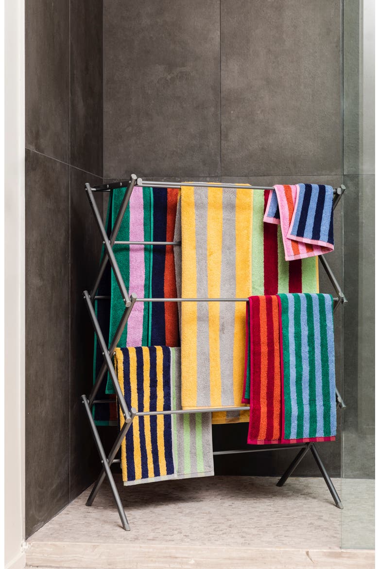 Opal Stripe Hand Towel, Alternate, color, MULTI