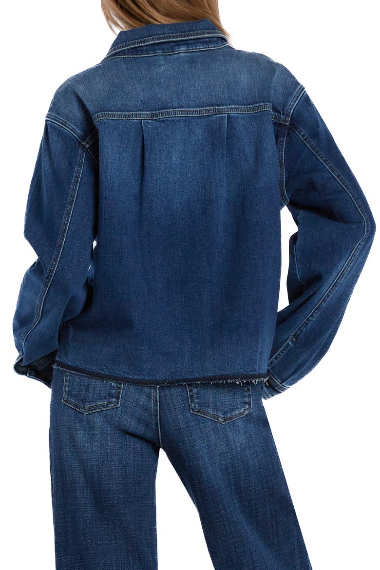 Maddie Denim Jacket, Alternate, color, SAIL BLUE