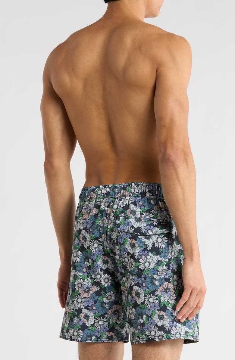 RVCA Tropical Print Board Shorts, Alternate, color, Multi/Multi