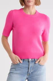 French Connection Babysoft Margo Short Sleeve Sweater