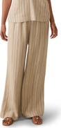 Faherty Riviera Stripe Linen Blend Pants