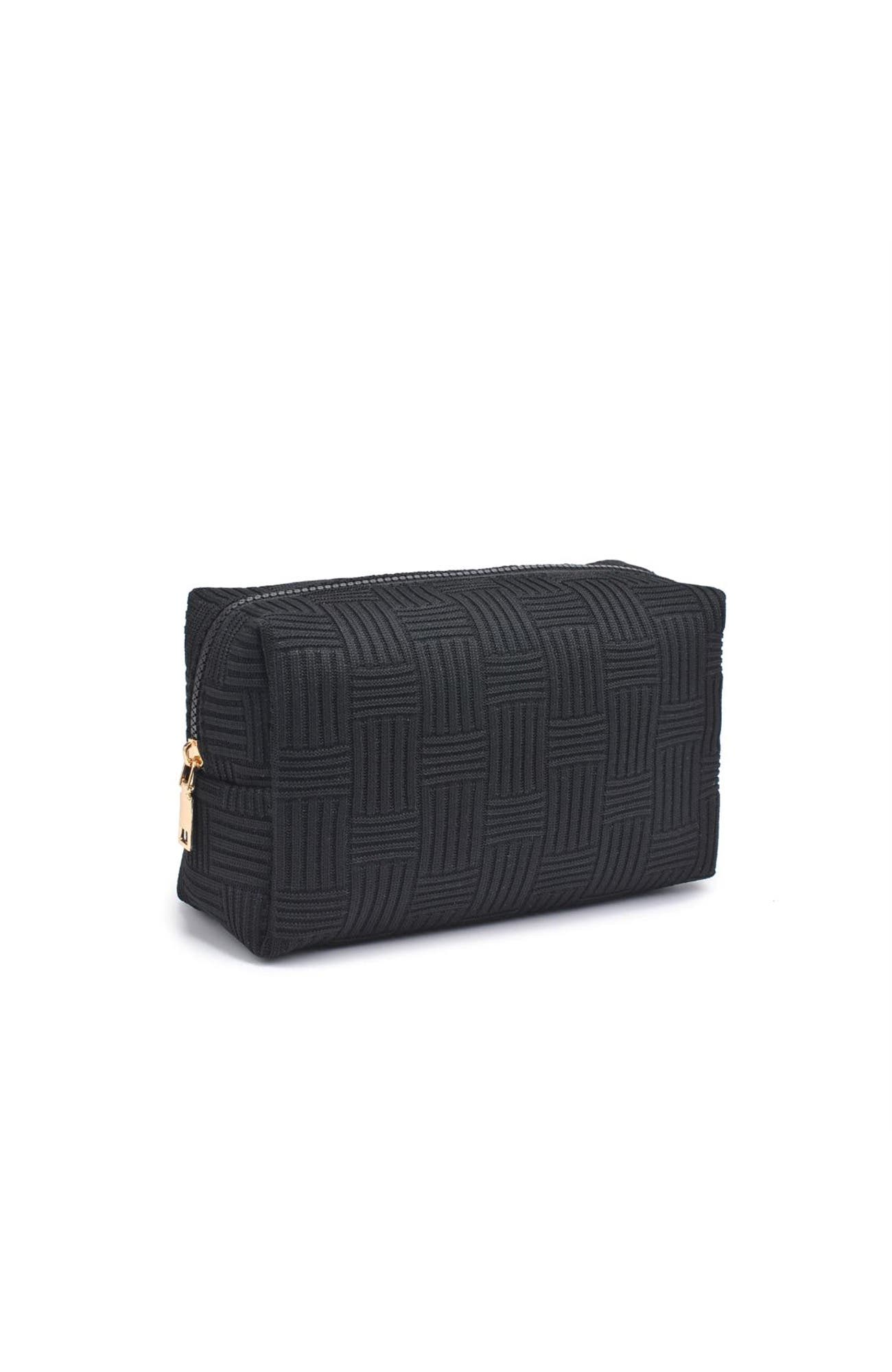 Hatchway Cosmetic & Travel Organizer Pouch, Alternate, color, Black