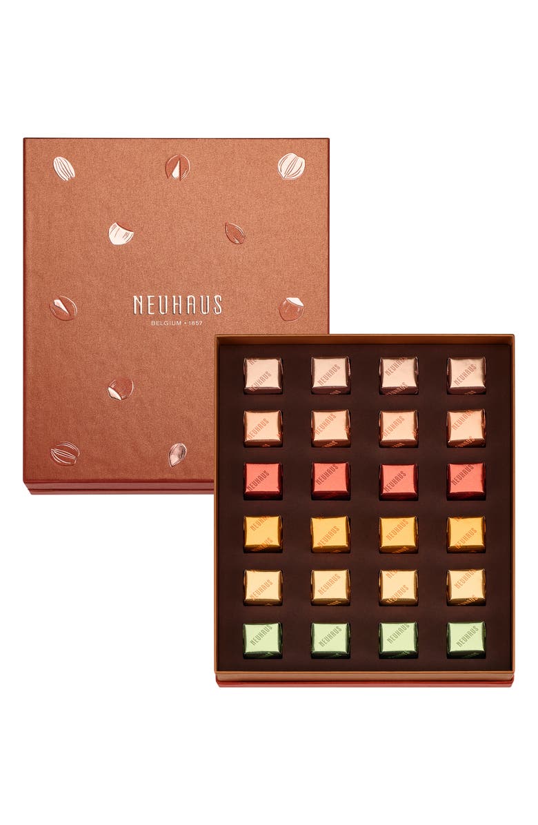 NEUHAUS Les Savoureux Assorted 24-Piece Chocolate Collection, Alternate, color, Light Beige