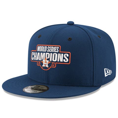 Men's New Era Navy Houston Astros 2022 World Series Champions Statement 9FIFTY Snapback Hat