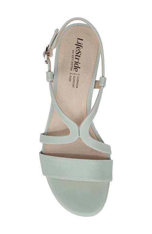 Lifestride Nolita Slingback Sandal In Green