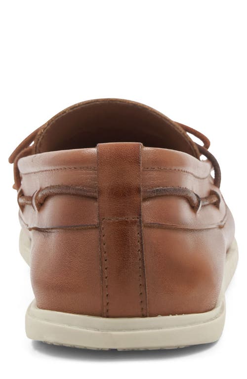 Bruno Magli Starboard Boat Shoe In Brown
