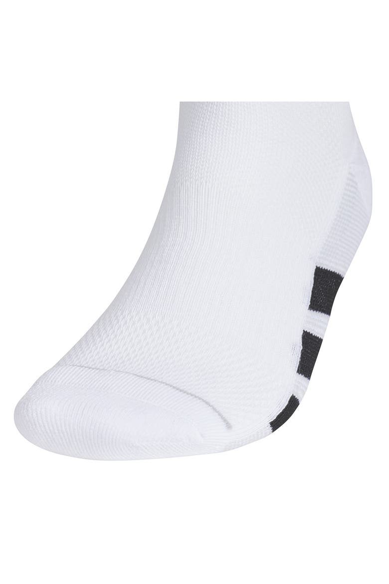 All Day Training 3-Pack Ankle Socks, Alternate, color, WHITE/ BLACK/ CLEAR ONIX GREY