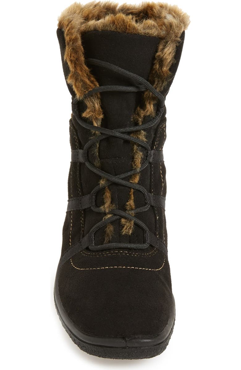 ara Magaly Waterproof Gore-Tex<sup>®</sup> Faux Fur Boot, Alternate, color,