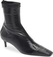 Courrèges Vinyl Toe Cap Ankle Boot