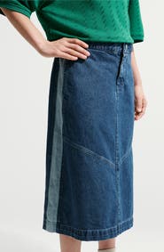 Nike Kids' Sportswear Denim Midi Skirt