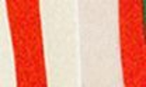 Hansel From Basel Festival Stripe Sheer Crew Socks