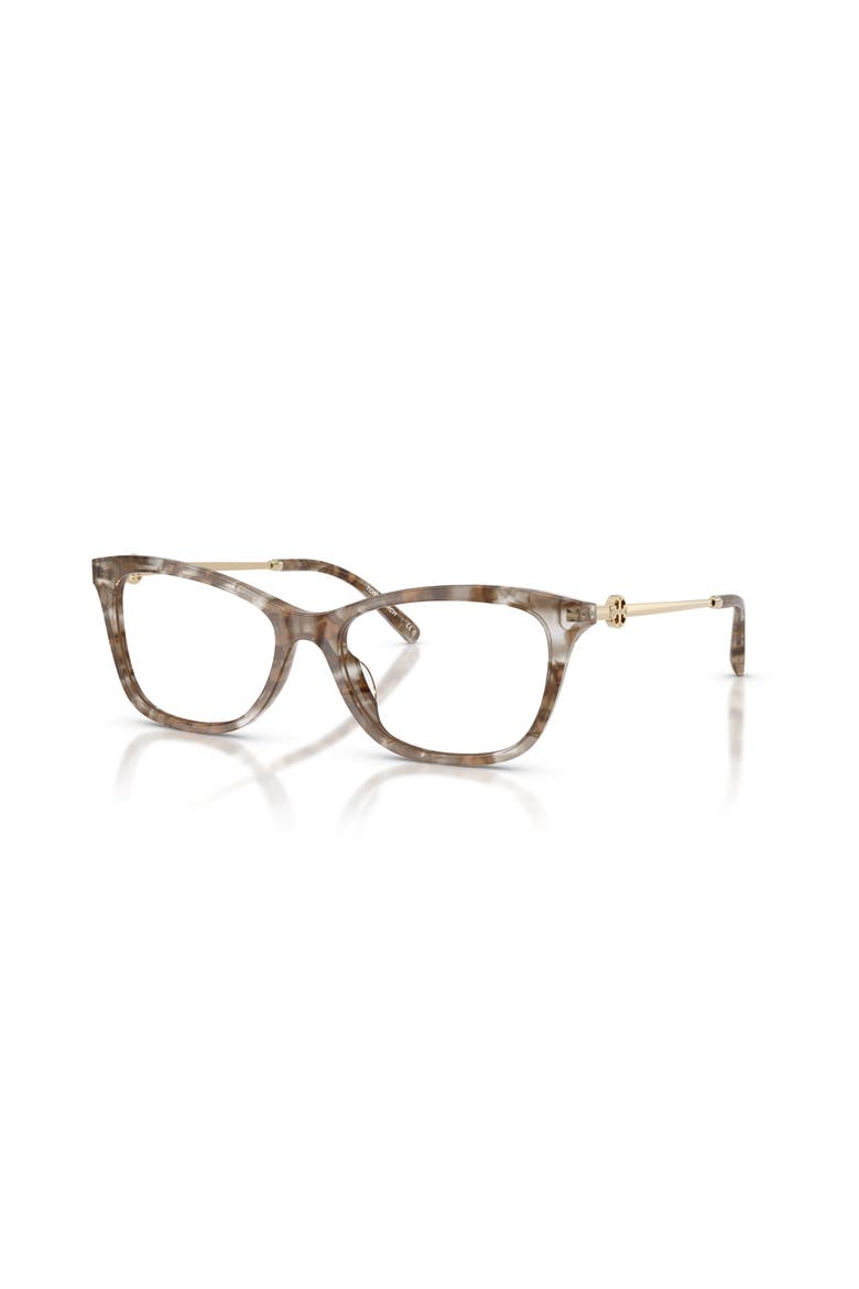 55mm Square optical glasses, Main, color, Brown