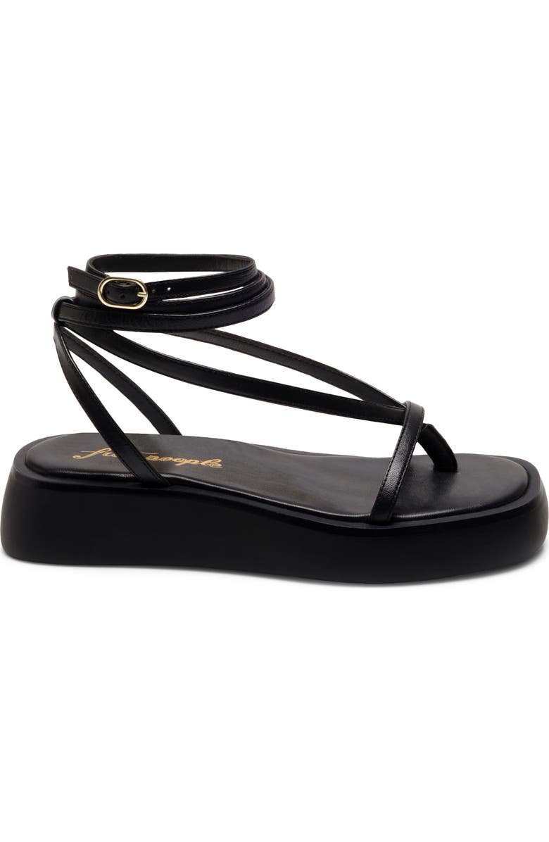 Free People Winnie Ankle Strap Platform Sandal, Alternate, color,