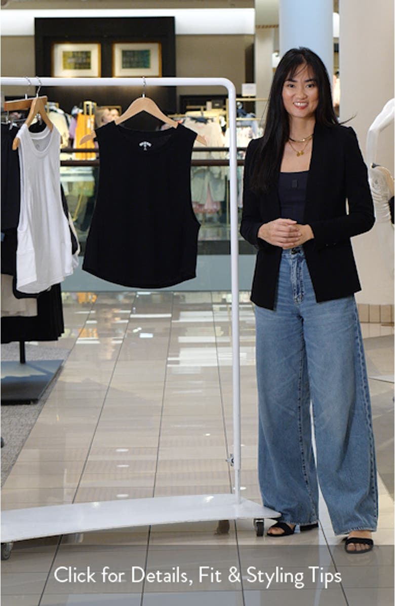 Flow Crop Cotton Muscle Tank, sales video thumbnail