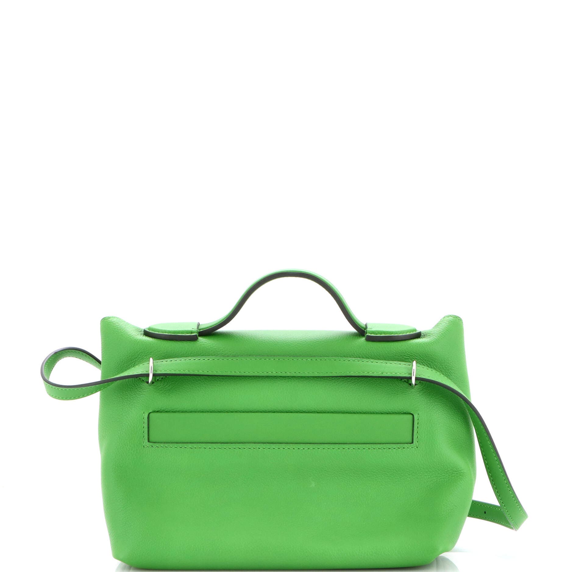 Pre-Owned Hermes 24/24 Bag Evercolor with Swift 21, Alternate, color, Vert Yucca