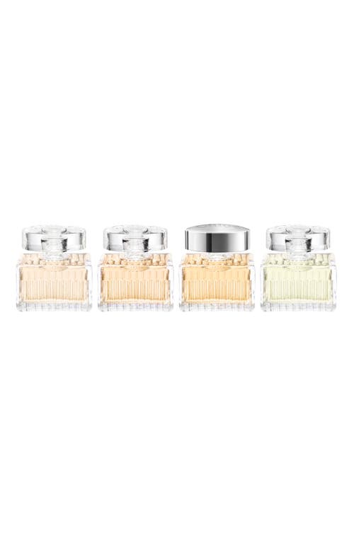 Chloé Signature Fragrance Minis Set In Transparent
