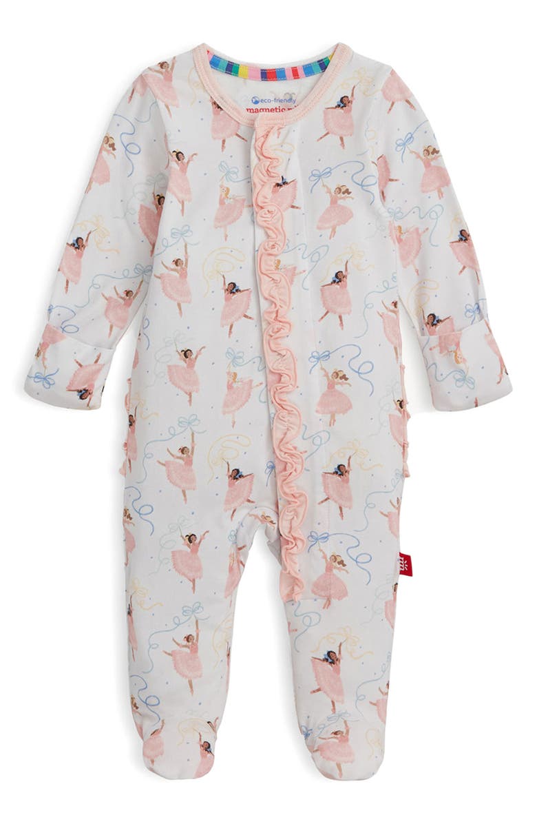 Magnetic Me Pretty Plies Magnetic Footie, Alternate, color, White