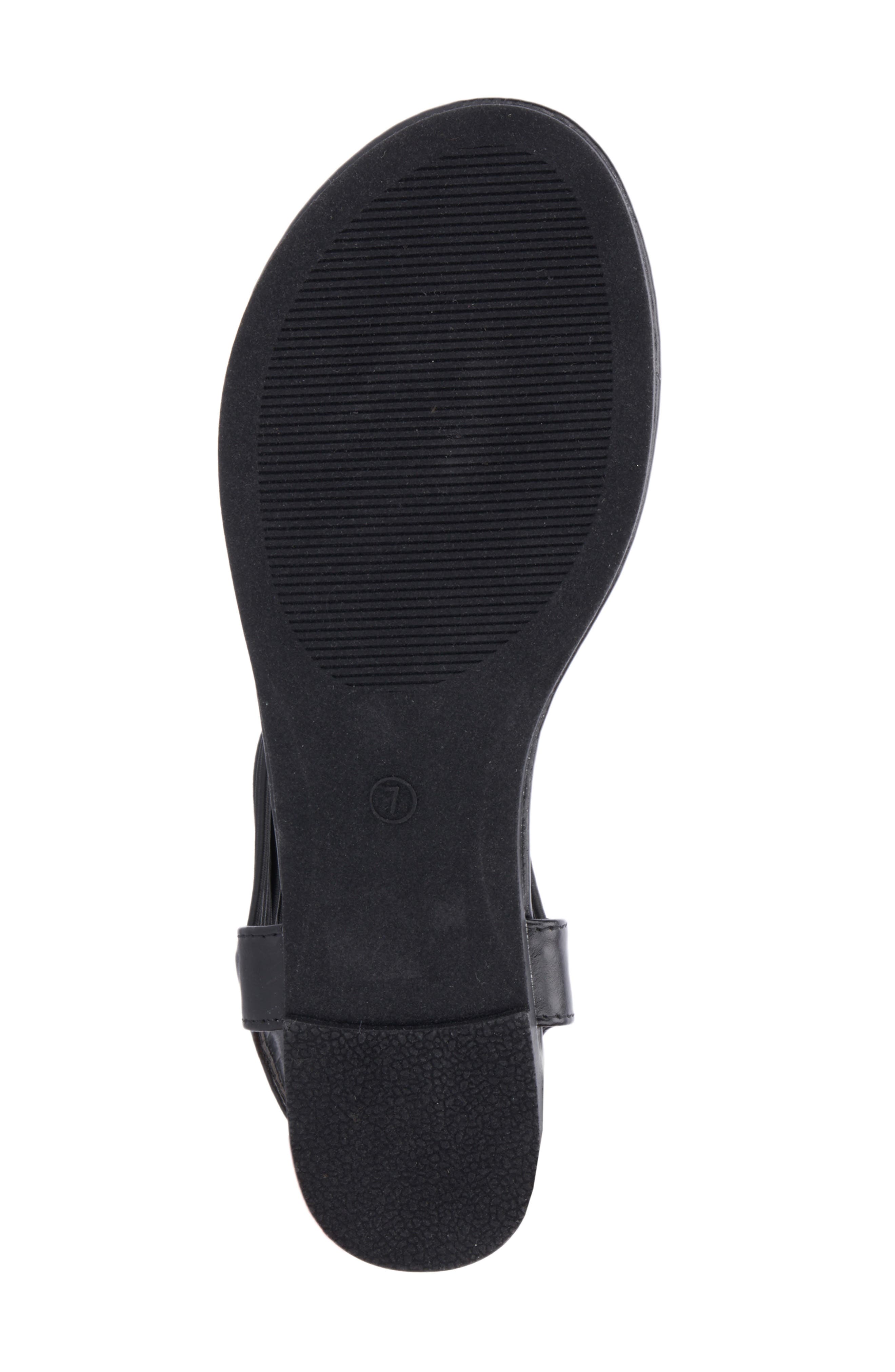 NEW YORK AND COMPANY Freya T-Strap Flat Sandal, Alternate, color, 