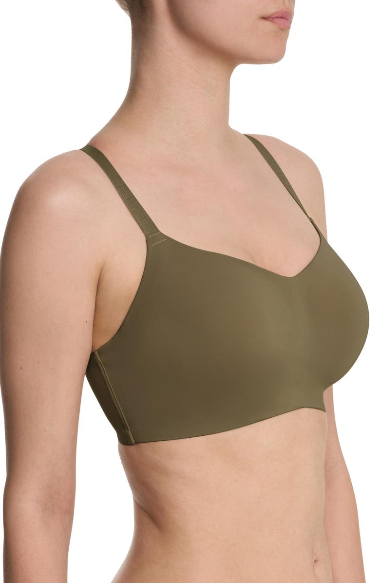 Natori Elevate High Impact Convertible Sports Bra, Alternate, color, Olive Green